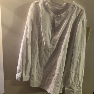 White Men's Shirt Casual Size XL